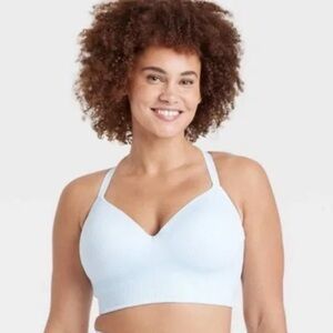 Multiple Sizes! Women's Sports Bras- Sky Blue